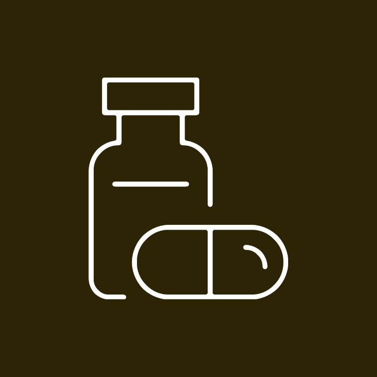 ikona opakowania farmaceutyczne z tworzyw sztucznych